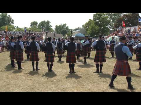 78th Fraser Highlanders - Medley - Cobourg 2016