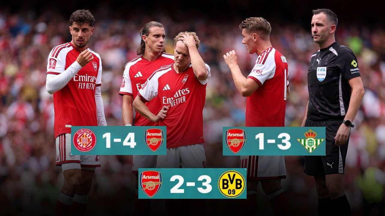 Arsenal Gặp Khó Giai Đoạn Tiền Mùa Giải: Vấn Đề Thực Sự Của Pháo Thủ Là Gì? | Premier League