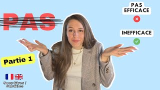 ❌ Use « PAS » less often! – 14 OPPOSITE ADJECTIVES in FRENCH 🇫🇷🎓