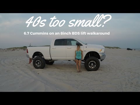 2015 6.7 Cummins on 40s 8inch BDS lift