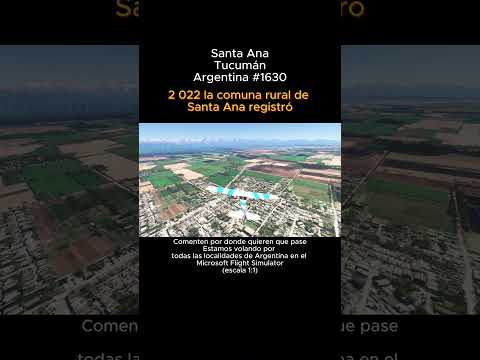 Santa Ana, Tucumán desde el Microsoft Flight Simulator #santaana #tucuman #argentina #Msfs2024