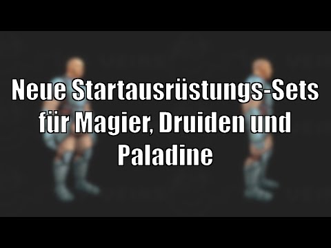 Neue Startausrüstungssets für Druiden, Magier und Paladine [World of Warcraft: Shadowlands]