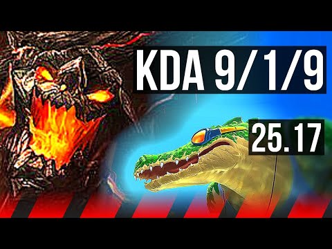MALPHITE vs RENEKTON (TOP) | 9/1/9 | KR Master | 25.17