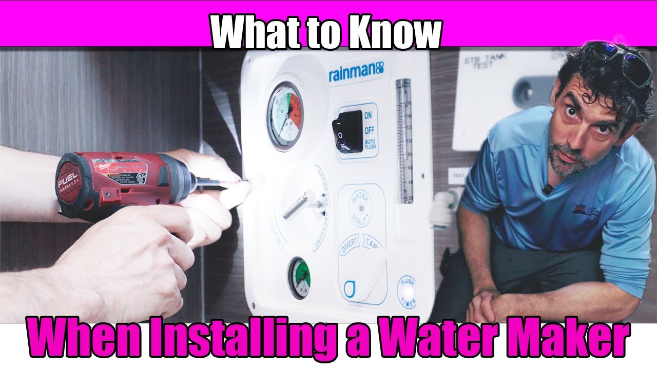 What to Know Before You Install a Water Maker On Your Boat | Product Guide Series | Rainman