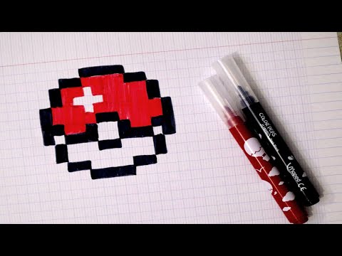 POKEBALL en Pixel Art !