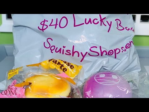 Squishy Shop $40 Lucky Grab Bag with IBloom Squishies | Toy Tiny Video
