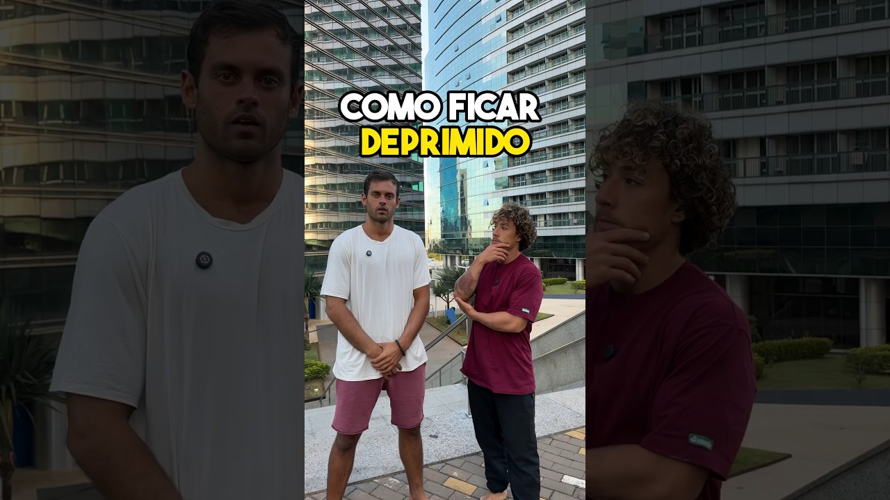 Como ficar DEPRIMIDO (contém ironia) #saudemental #ansiedade #depressão