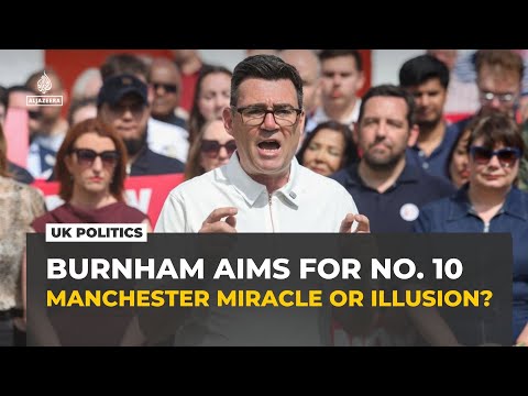 Andy Burnham eyes PM bid using Manchester's record as a national blueprint