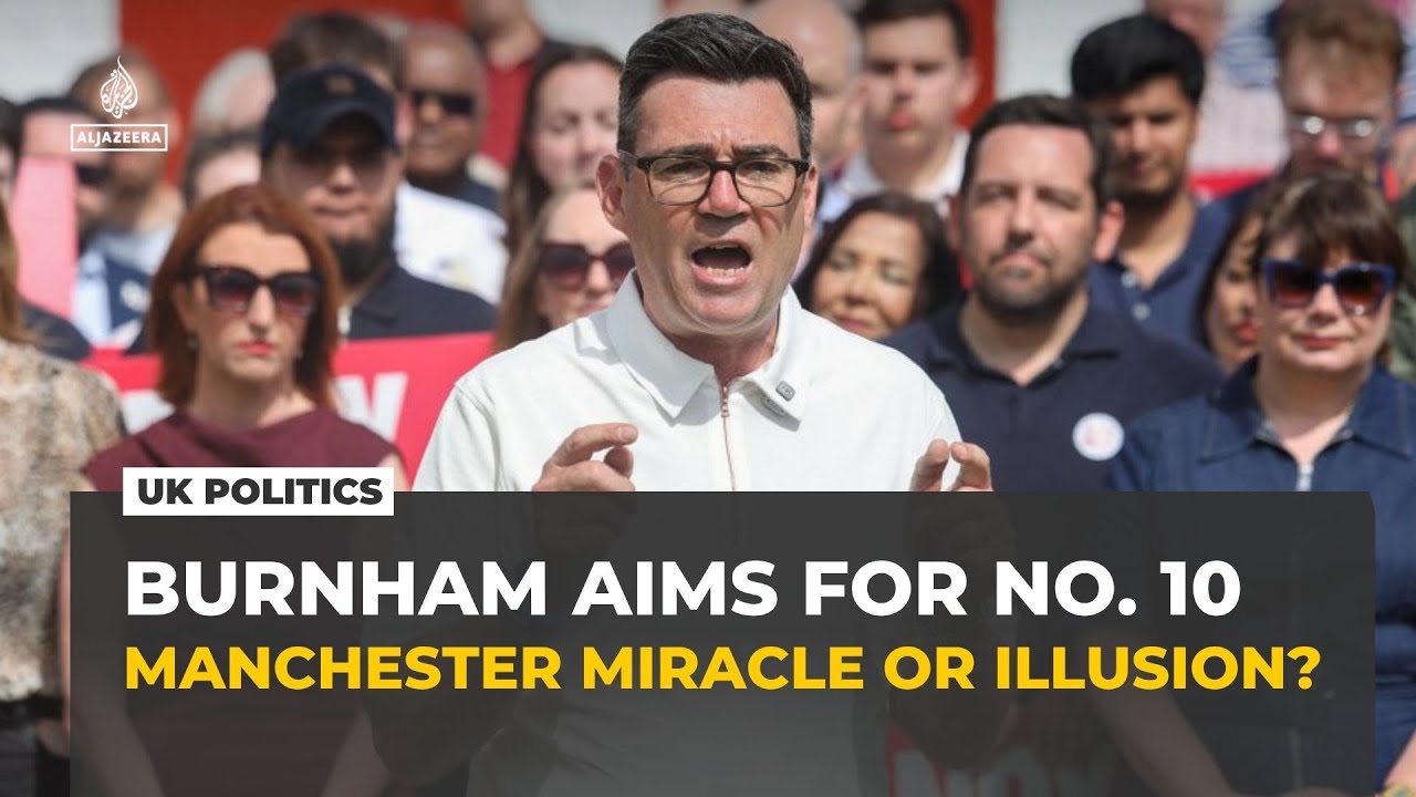 Andy Burnham eyes PM bid using Manchester's record as a national blueprint
