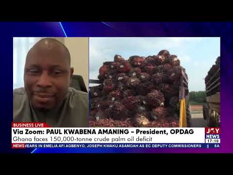 Ghana Faces 150,000-Tonne Palm Oil Deficit: What It Means for Prices and Local Producers
