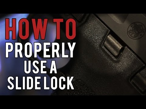 How to Use a Slide Lock / Slide Release
