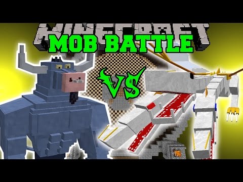 IRON WILL VS THE KING - Minecraft Mob Battles - Minecraft Mods