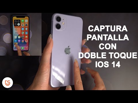 hacer captura de pantalla con doble toque en ios 14