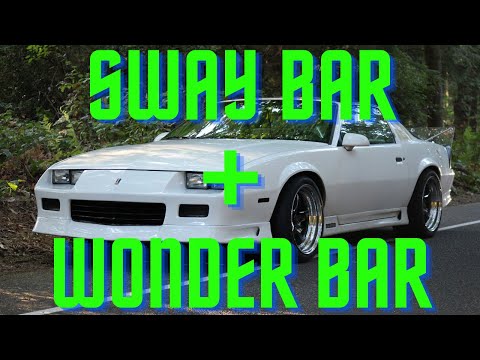 Detroit Speed Sway Bar & Wonder Bar Install (1982-1992 Camaro/Firebird)