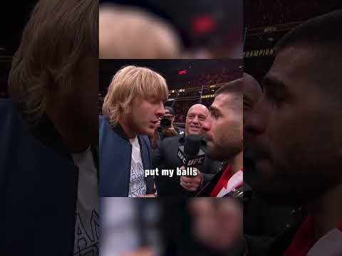 Ilia Topuria vs Paddy Pimblett face off!