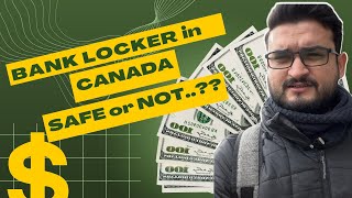 In Canada, a bank locker || For free || The Mountain Fam