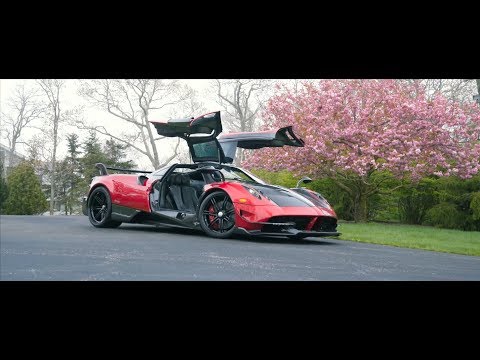 Pagani Huayra BC Unveiling to Caiola Family - Interview by Horacio Pagani
