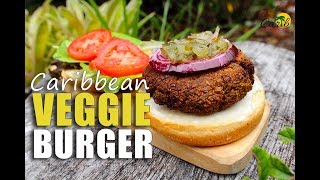 Caribbean Veggie Burger