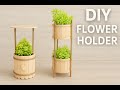 Get Ready To Be AMAZED By This Easy Popsicle Stick Plant Holder Tutorial Diy Homedecor
