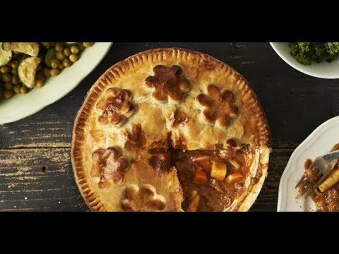 Steak and Vegetable Pie Recipe - Love Canned Food
