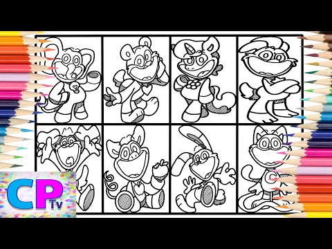 Smiling Critters Coloring Pages/Poppy Playtime/Smiling Critters/Syn Cole - Gizmo [NCS Release]