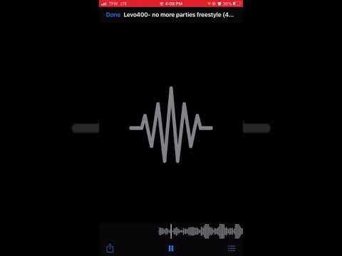 Levo400-no more parties remix freestyle