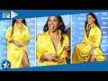 Alex Scott Goes For Gold In Sexy Silk Dress At ITV Palooza