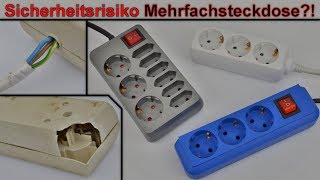 Gefahr durch Steckdosenleiste ?! - Alle wichtigen Infos zu Mehrfachsteckdosen und Sicherheitsrisiken