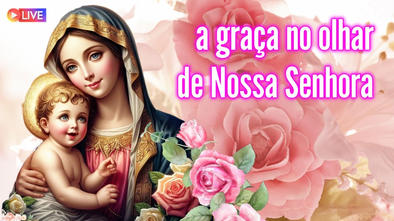 💫 Contemplando a graça no olhar de Nossa Senhora