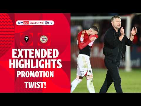 FC Salford City 2-0 FC Bromley 