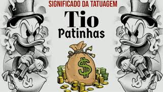 Tatuagem Pato Donald Com Dinheiro