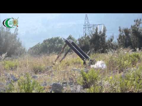 استهداف مقرات قوات النظام في منطقة الزوبار في ريف اللاذقية بواسطة صاروخ محلي الصنع من قبل ألوية أحفاد الرسول