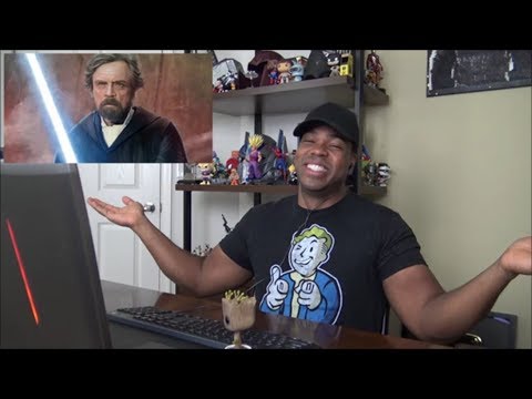 Why Luke Didn't Use His Green Lightsaber at the End of Last Jedi, ANSWERED!!!