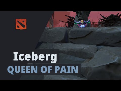 Iceberg plays Queen of Pain Dota 2 Full Game