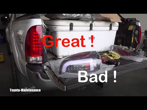 Toyota Tacoma aftermarket tail lights