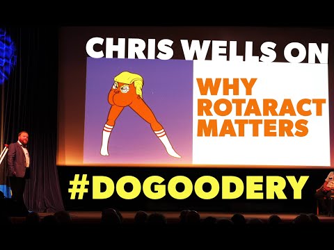 Chris Wells on Rotaract | Rotary District 1070 Conference 2018