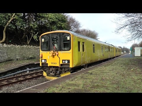 Two very different Class150s & Railway infrastructure, 14/01/2014.