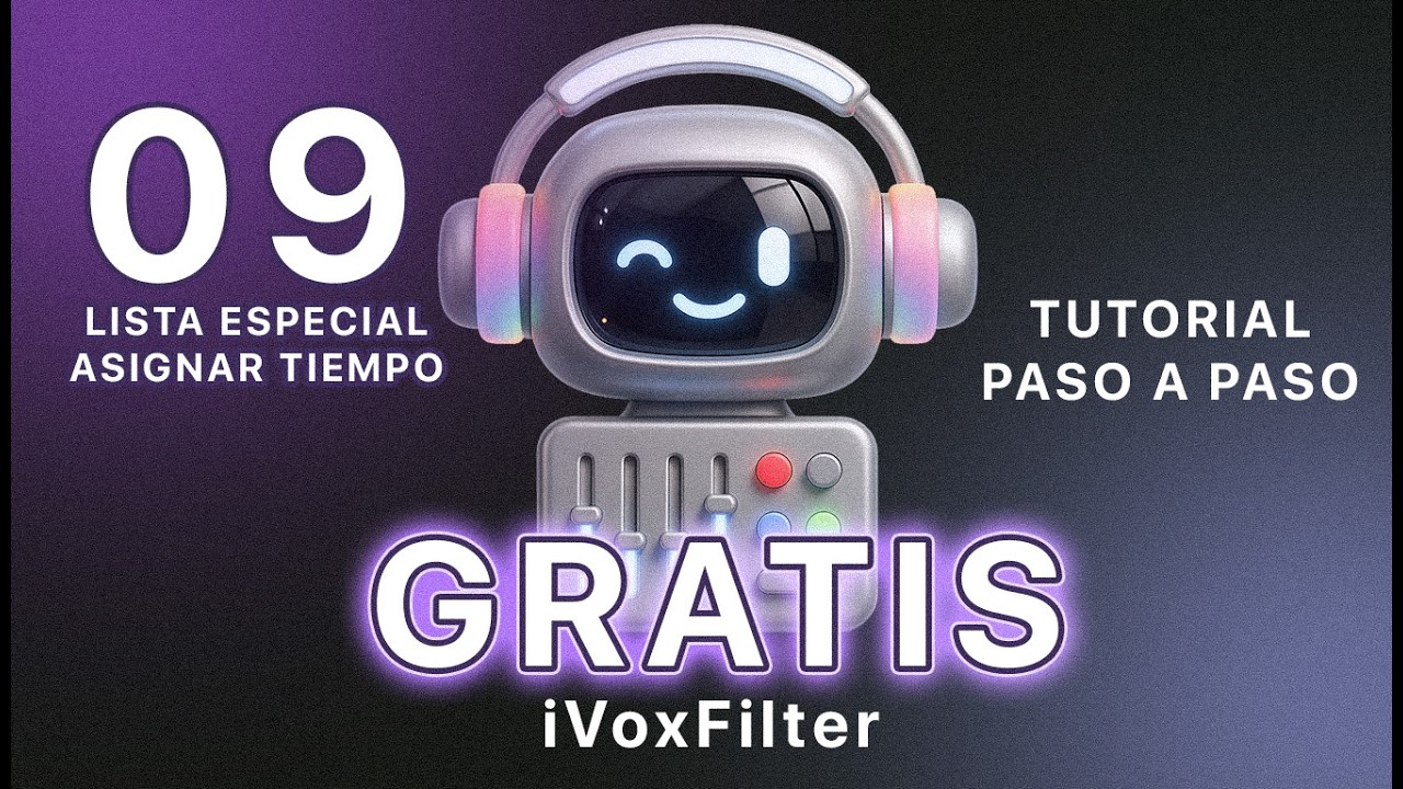 09 Como asignarle tiempo a usuarios de una lista especial en iVoxFilter chat bot de voz para Tiktok