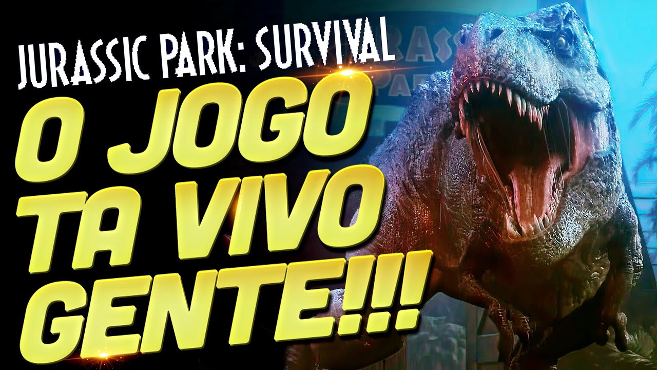 ALEGRIAAA!!! JURASSIC PARK: SURVIVAL TA VIVO E VAI SER IMPRESSIONANTE!!! NOVOS DETALHES DO GAME