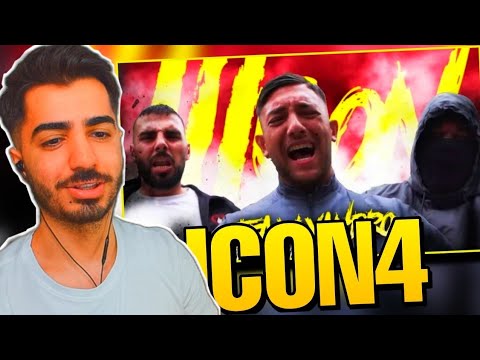 Diss on Emenes 😯 9 Rappers vs. 9 Rappers - Which team wins? ICON 4 | Cypher | Team Xandro Reaction