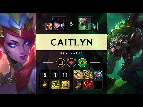 Caitlyn ADC vs Twitch - BR Grandmaster Patch 25.20