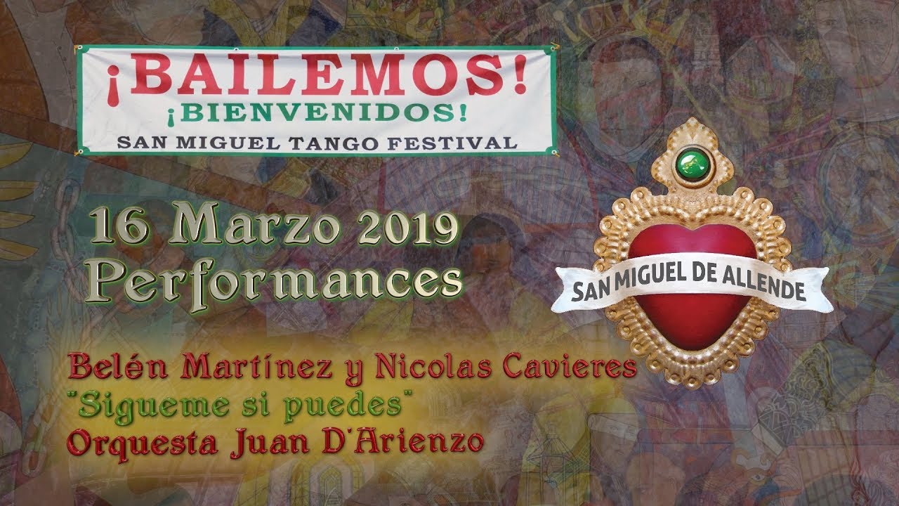 Belén Martínez y Nicolas Cavieres - Sigueme si puedes - Orq Juan D'Arienzo - SMTF 2019