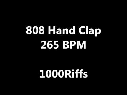 808 Hand Clap : 265 BPM - Beats Per Minute