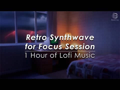Sounds of the Red Storm | 1 Hour 80s Lofi Synthwave for Focus, Coding, & Retro Vibes