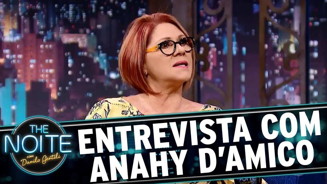 Entrevista com Anahy D’amico | The Noite (20/11/17)