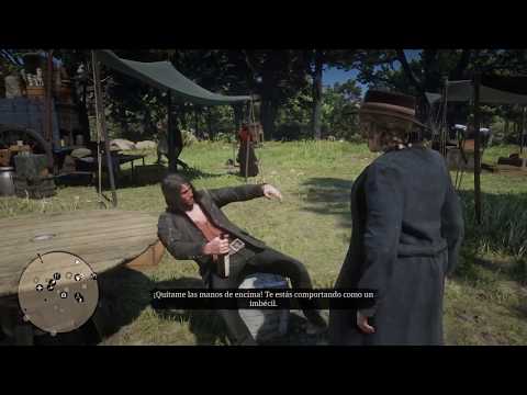 Red Dead Redemption 2 John coquetea con Karen