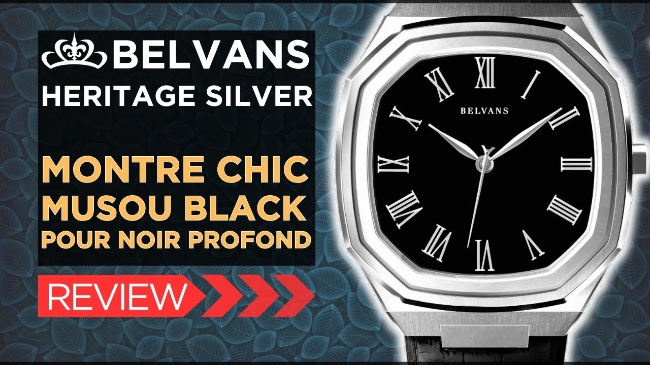 Cette montre française au Musou défie le temps en absorbant la lumière !