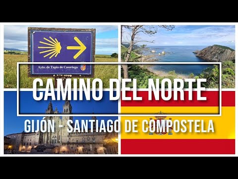 Camino del Norte Gijón Santiago Juli - Aug. 2023 | Northern Way Gijón Santiago July - Aug. 2023
