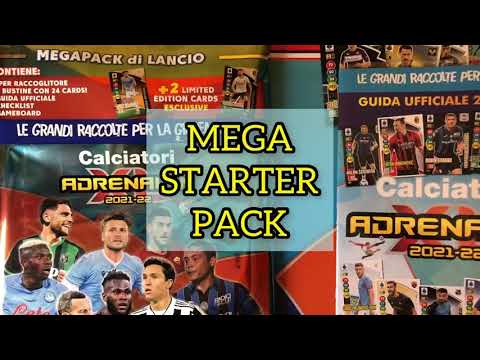 MEGA STARTER PACK! 😍Finalmente! 😍 ADRENALYN XL 2021-22 apriamo tutto!