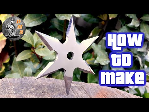 NINJA STAR from scrap metal